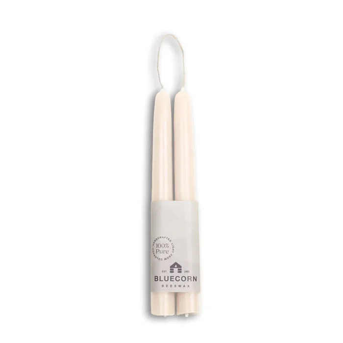 8″ Beeswax Taper Candles