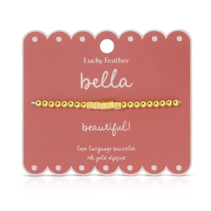‘Bella’ Love Language Bracelet
