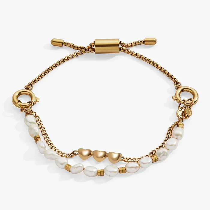 ‘Home Is Where The Heart Is’ Pearl Stranded™ Bracelet Set