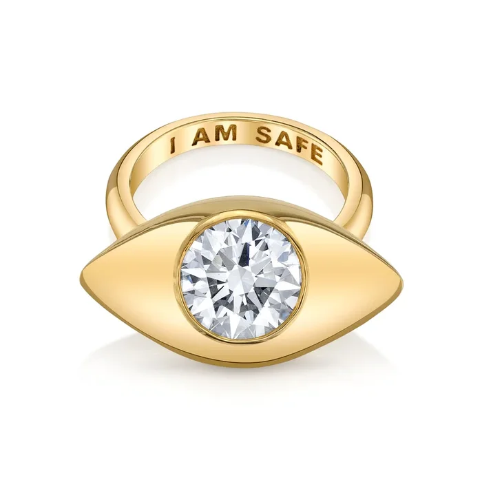 ‘I Am Safe’ Diamond Ring