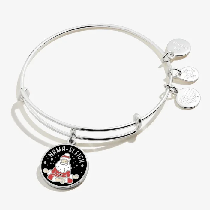 ‘Nama-Sleigh’ Holiday Santa Charm Bangle