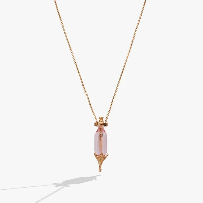 ‘You Are Loved’ Potion Bottle Slider Necklace