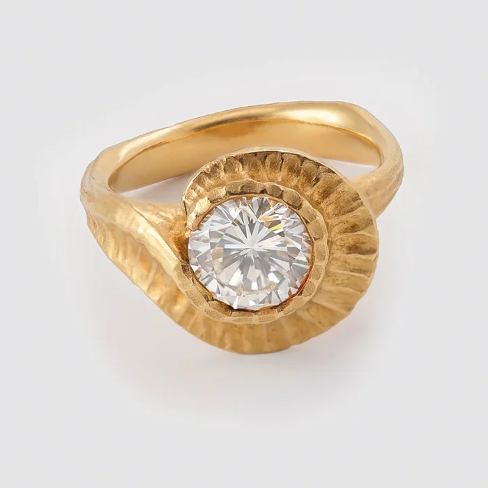 “Golden Nautilus” Ring