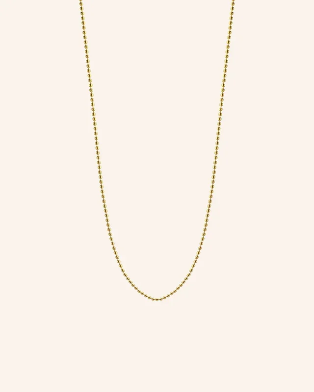 “Jordie” Delicate Ball Chain