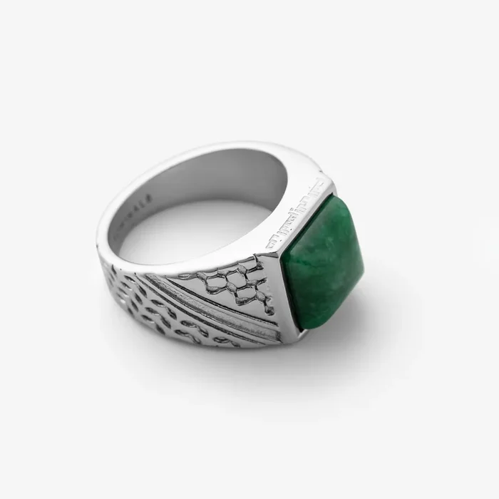 “River to Sea” Palestine Onyx Ring | Men