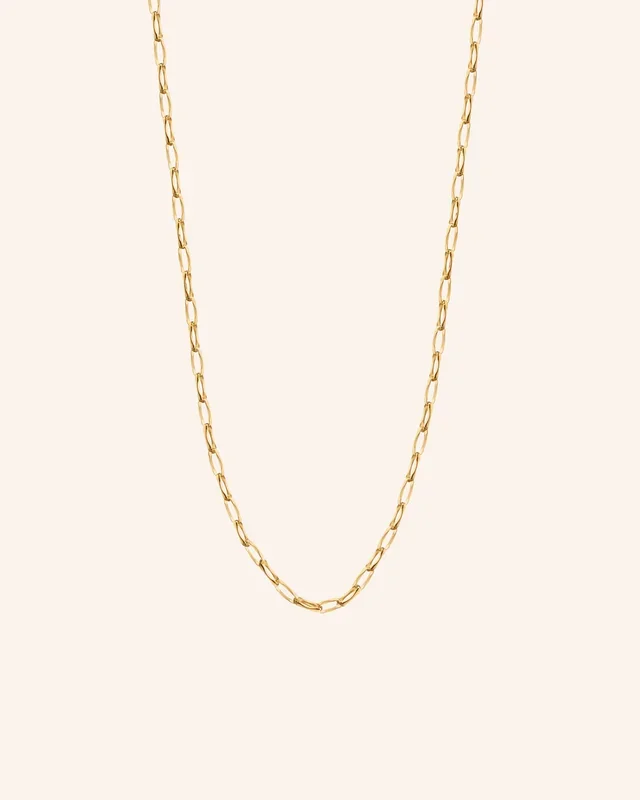 “Stevie” Delicate Open Link Chain