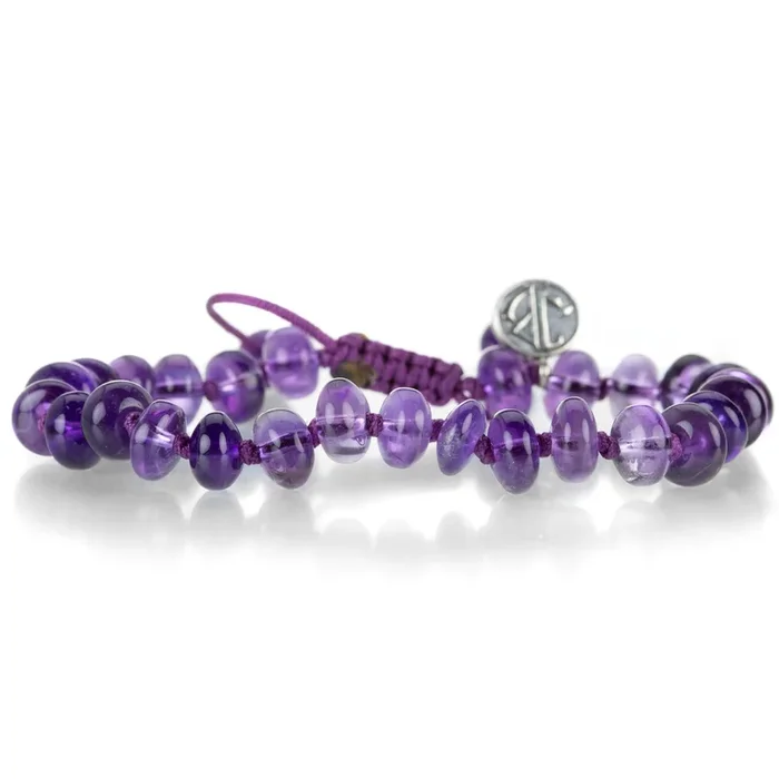 8mm Amethyst Bracelet
