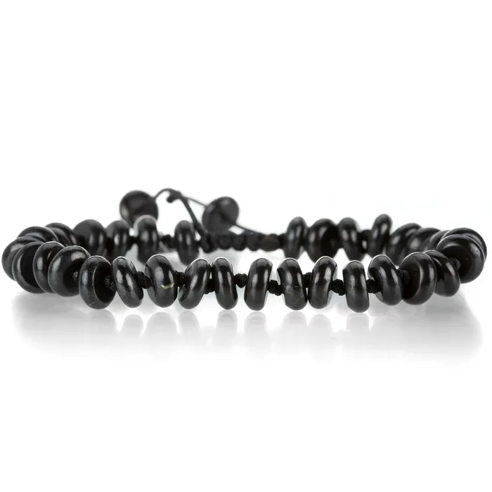 8mm Shungite Beaded Bracelet