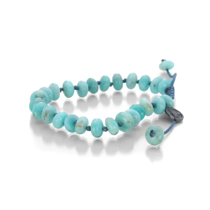 8mm Smooth Amazonite Bead Bracelet