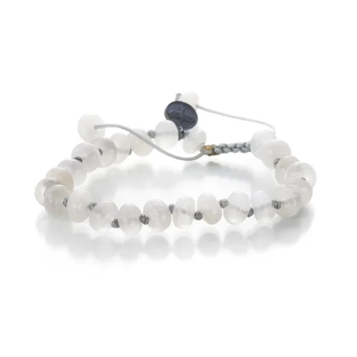 8mm Smooth Moonstone Bracelet