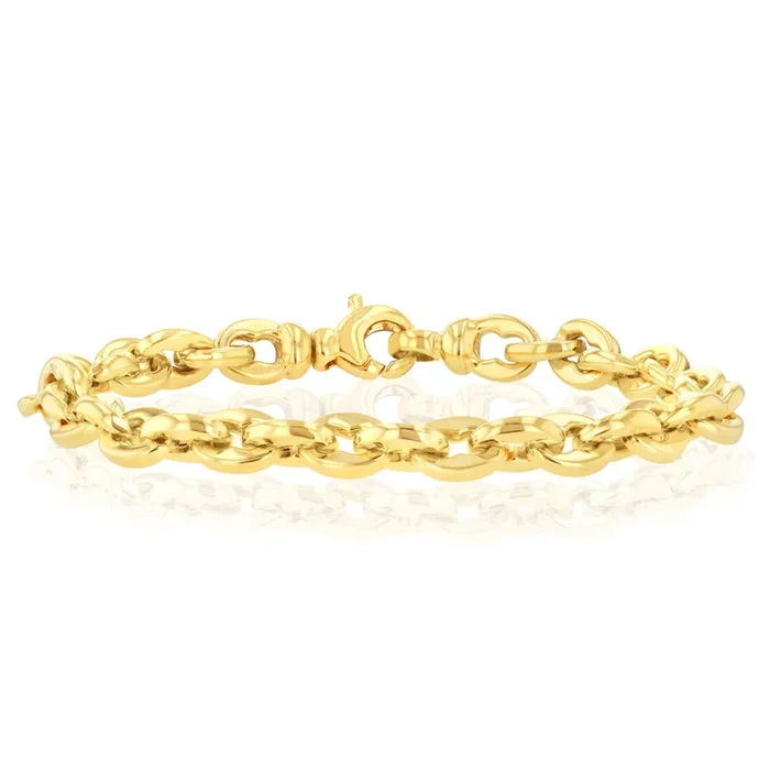 9ct Silverfilled Infinity Link Bracelet
