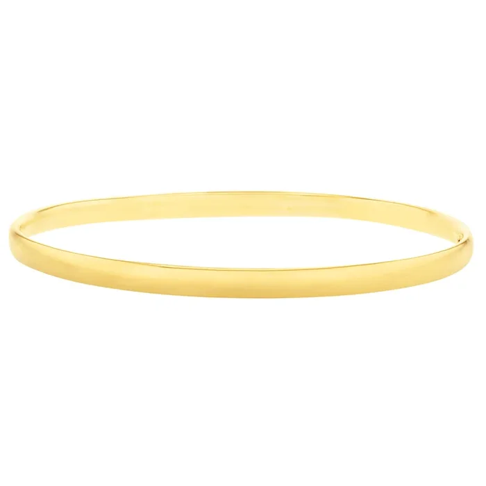 9ct Yellow Gold Comfort 3.8 X 60mm Bangle