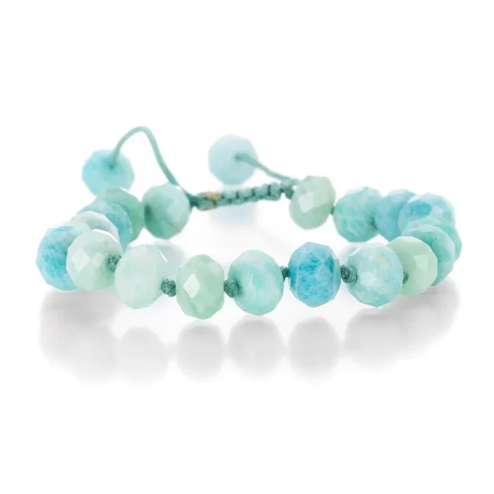 9mm Peruvian Amazonite Bracelet