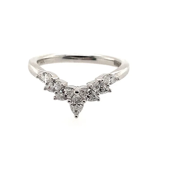 A Jaffe 14Kw Diamond Wedding Band