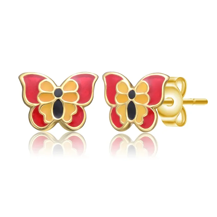 Adele Butterfly Stud Earrings
