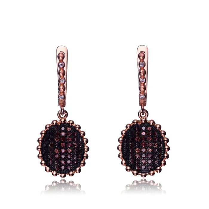 Adele Oval Drop Earrings