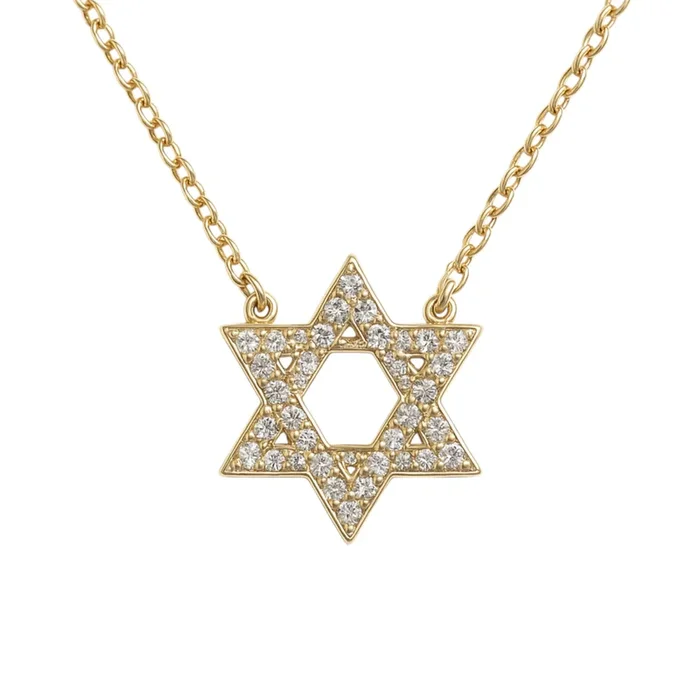 Adi | Star of David Pave Necklace