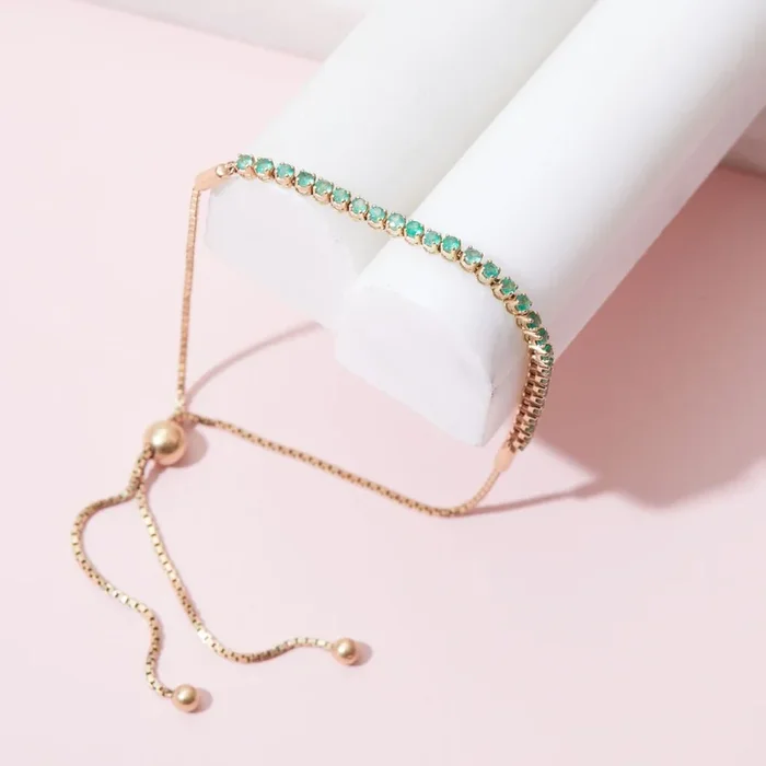 Adjustable Tennis Bracelet