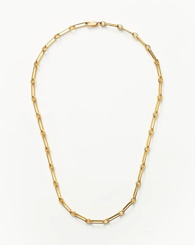 Aegis Chain Necklace | 18ct Gold Plated