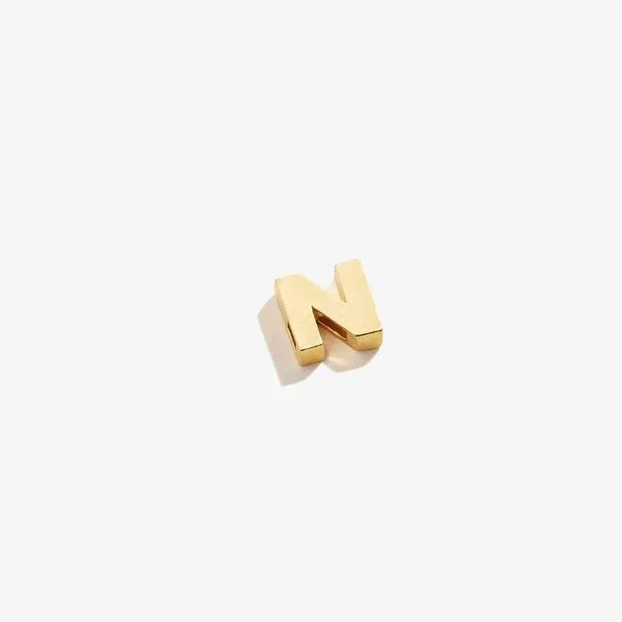 ALEX AND ANI Create Your Own – Initial N Slider Charm