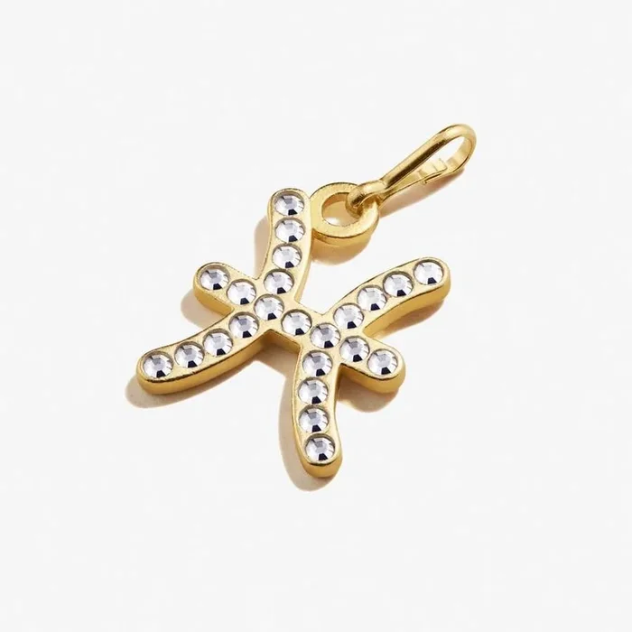 ALEX AND ANI Pisces Zodiac Chain Station Charm