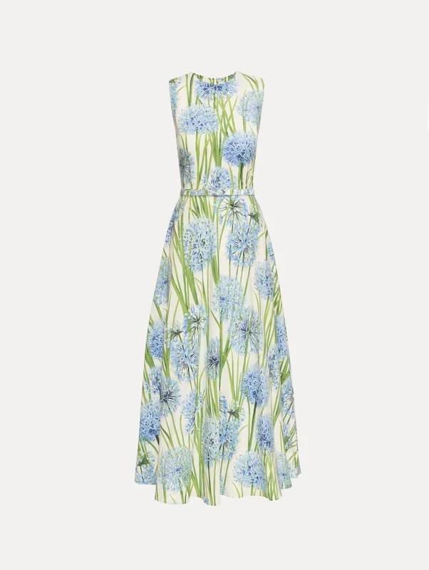 Allium Cotton Poplin Dress