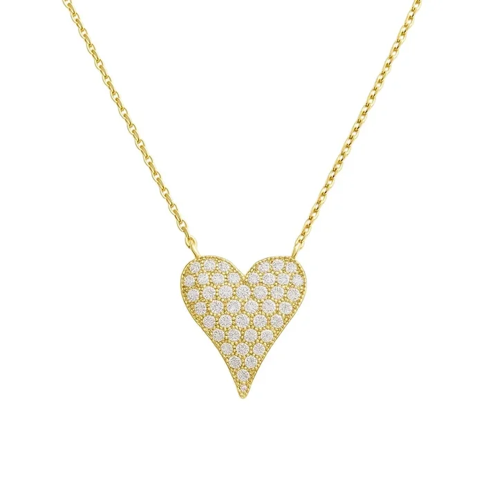Amor | Gold Plated Heart Necklace