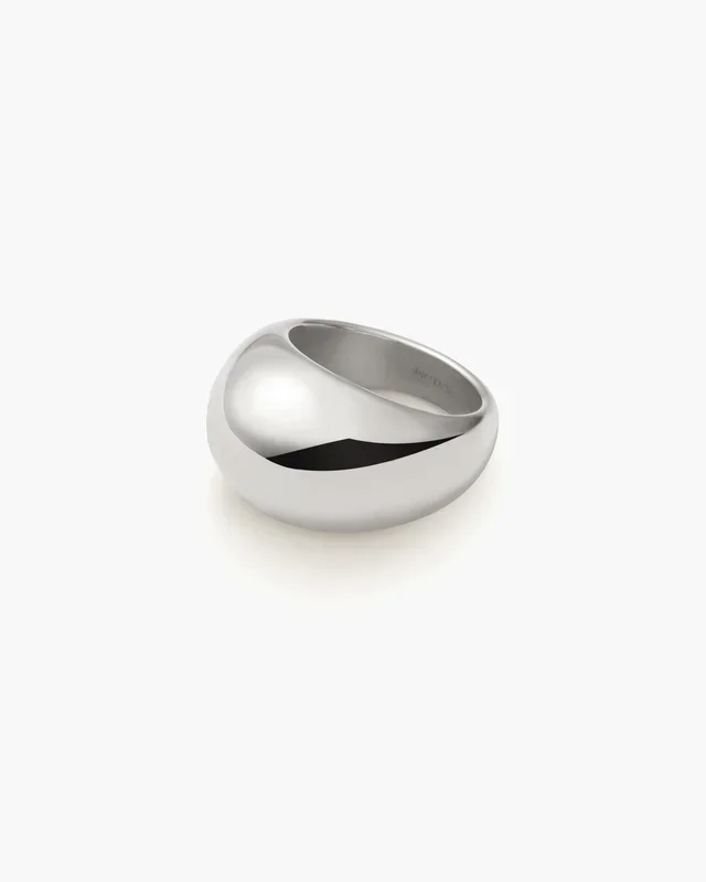 Anello Chunky Argento