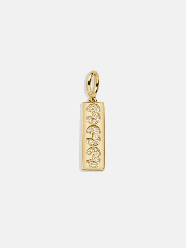 Angel Number Cluster Charm – 333