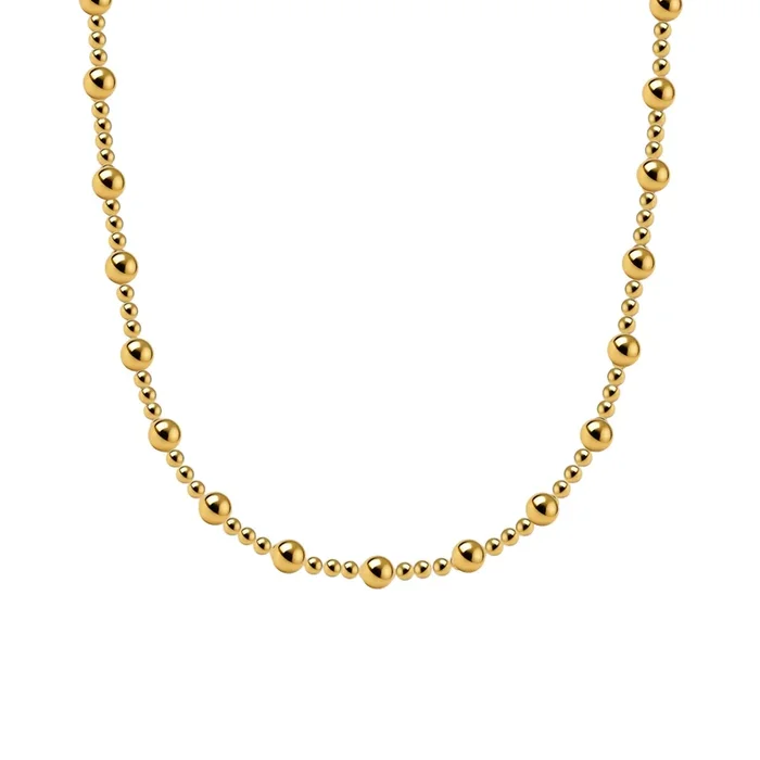 Angelina | Gold Filled Beaded Necklace