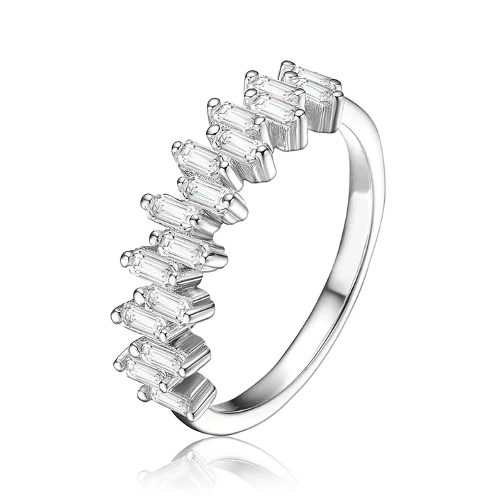 Anne Emerald Anniversary Ring