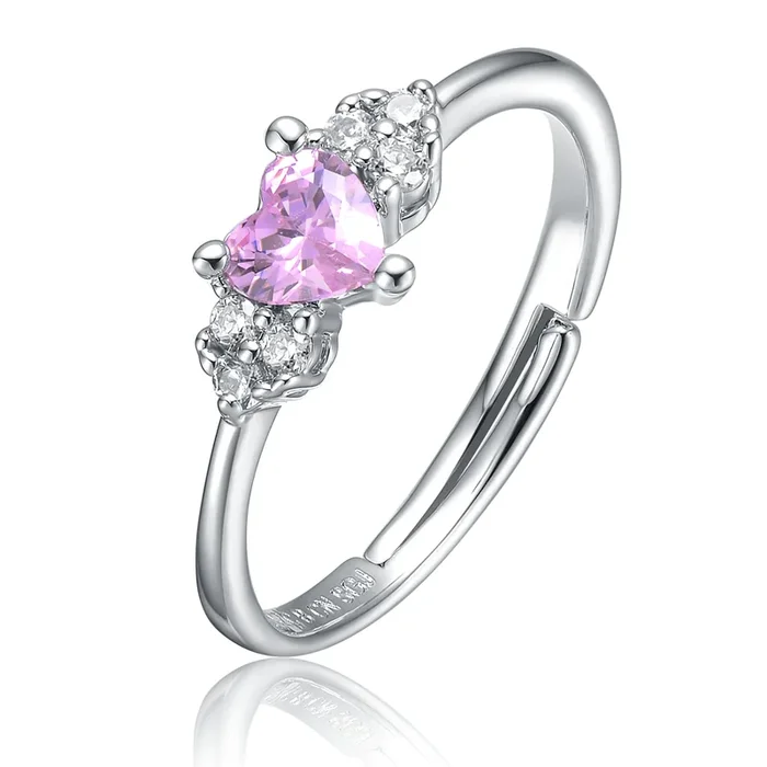 Anne Heart Couture Cluster Promise Ring