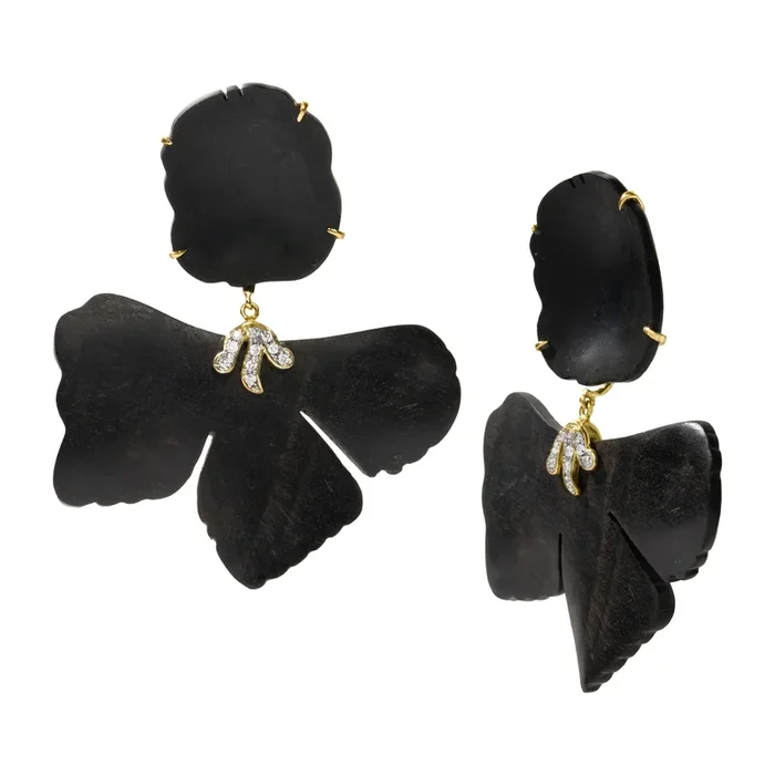 Antonia Oversize Flexible Iris Earrings