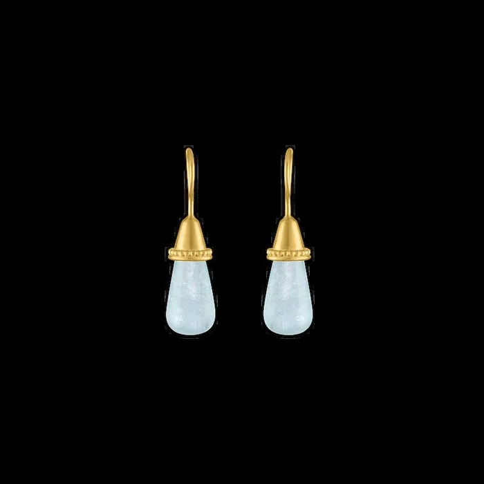 Aquamarine Pileus Earrings
