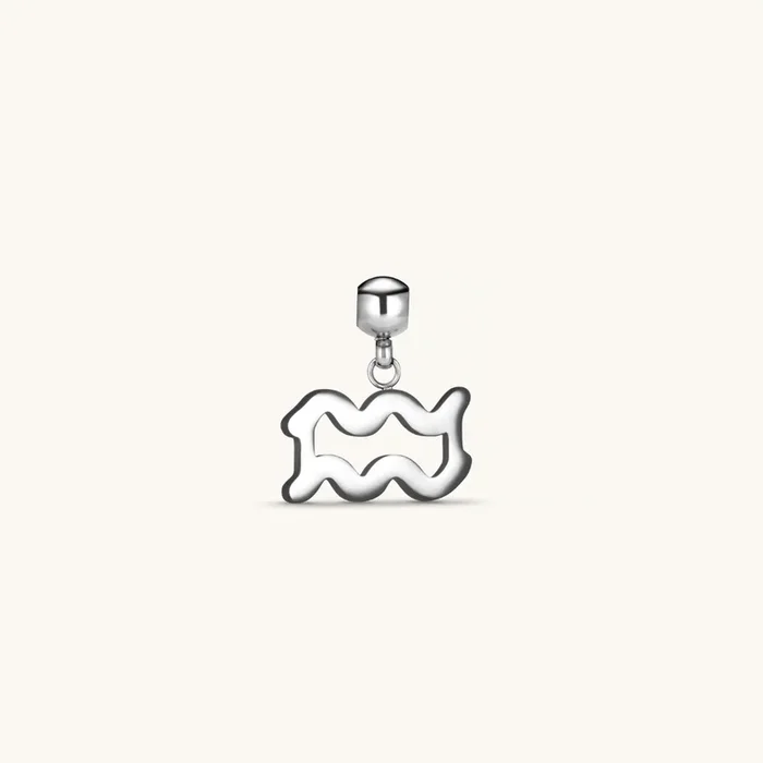 Aquarius Classic Charm Silver