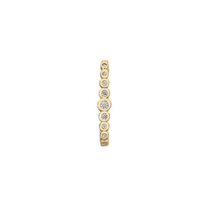 Archer Suspension Earring – White