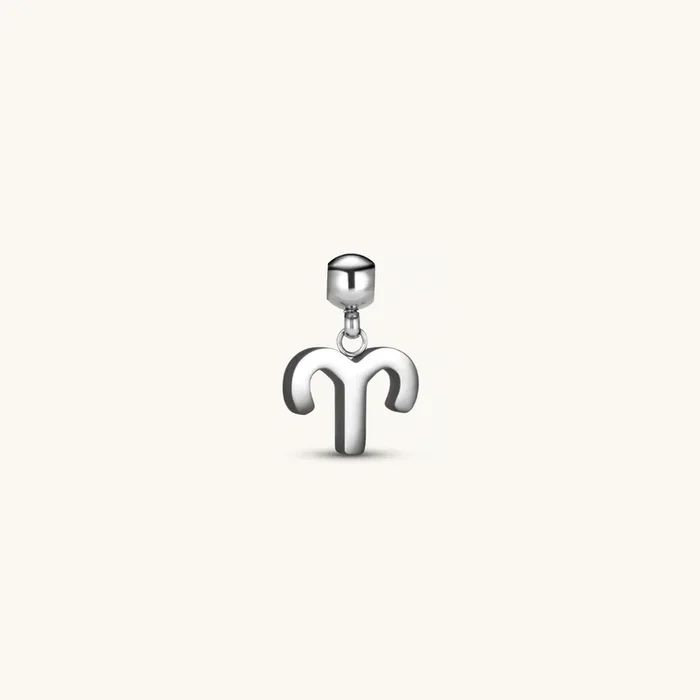 Aries Classic Charm Silver