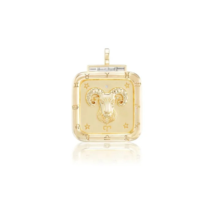 Aries Zodiac Pendant