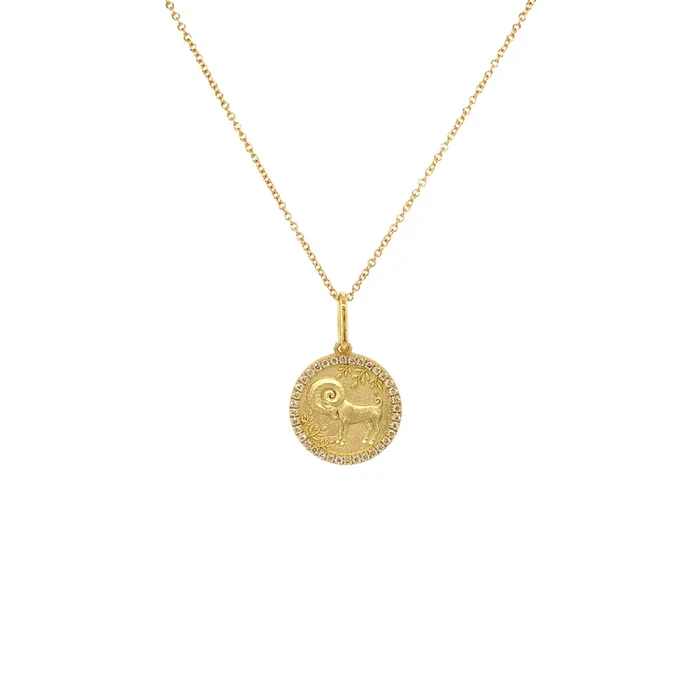Aries Zodiac Pendant March 21 – April 21