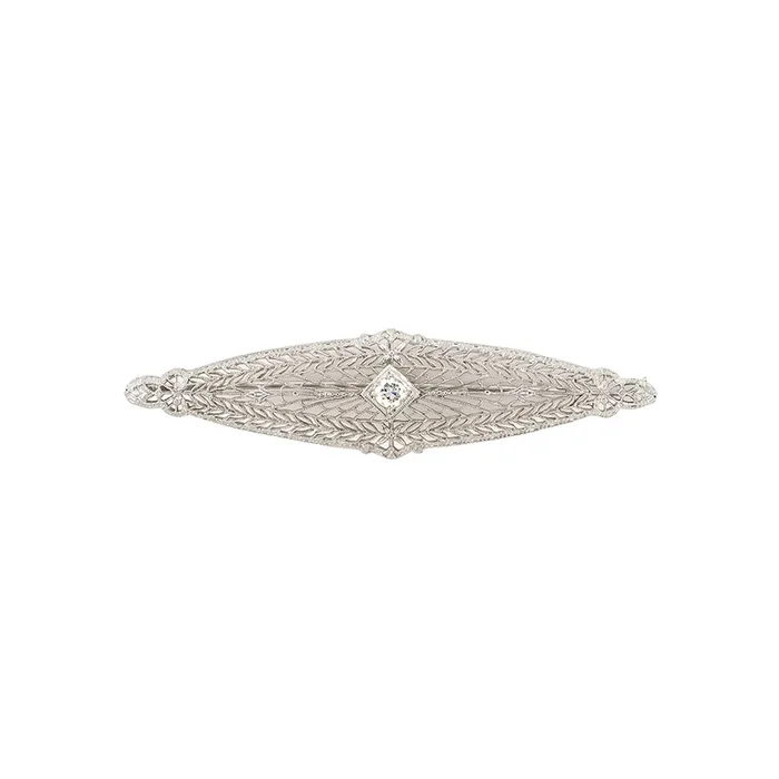 Art Deco Diamond Tapered Pin