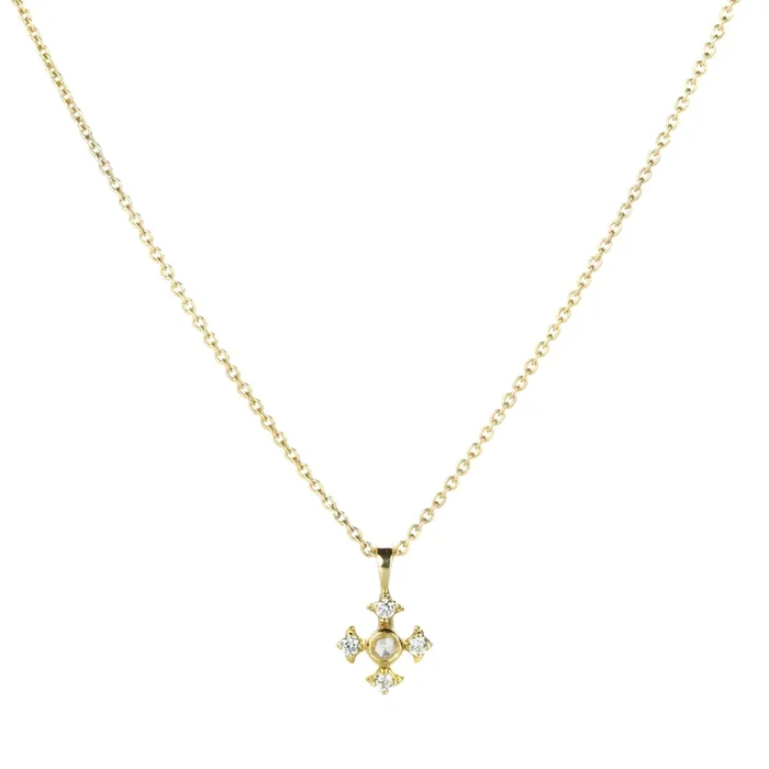 Arya White Diamond Necklace