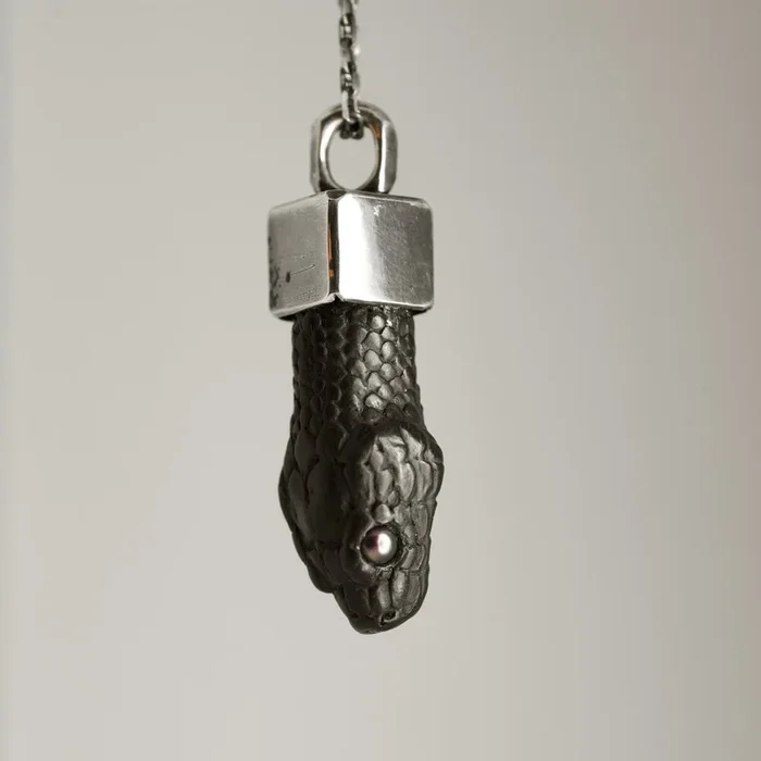 Aspis Snake pendant