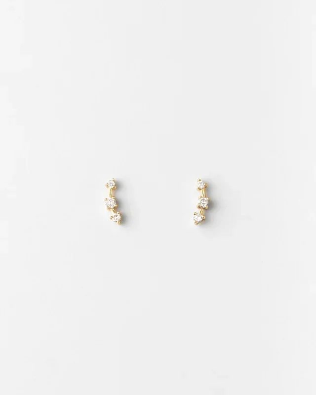 Astra Diamond Bar Studs