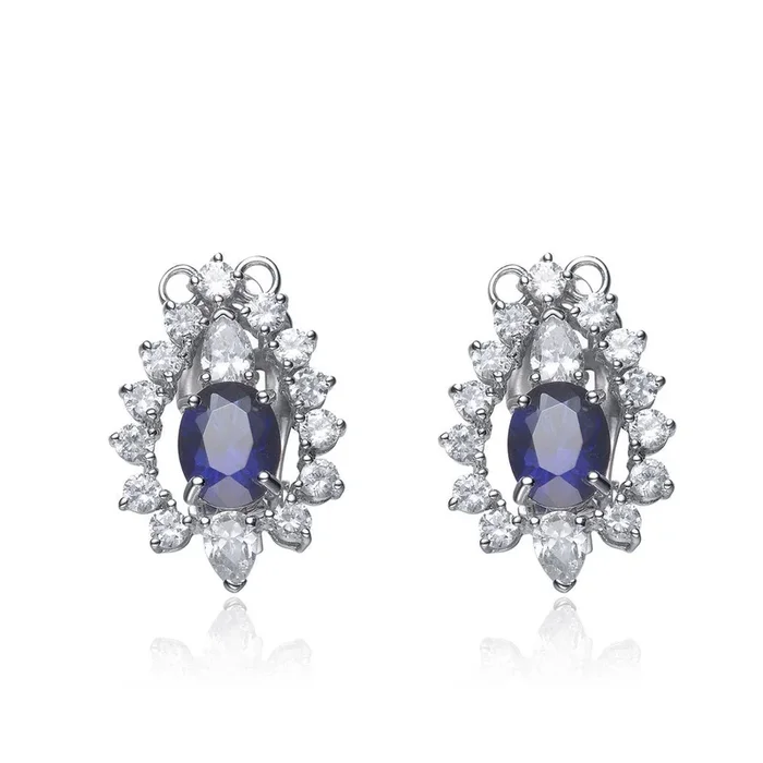 Audrey Teardrop-Shaped Stud Earrings