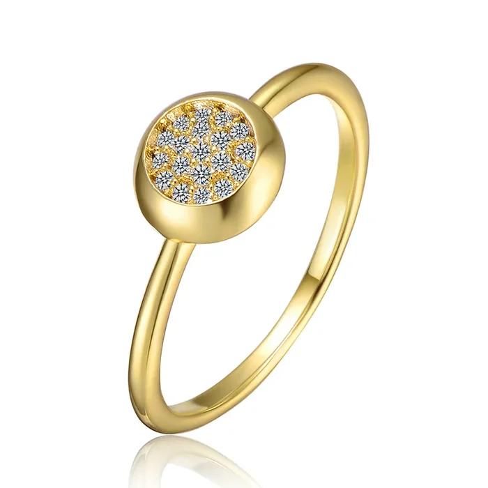 Aurore Pave Bezel Couture Ring