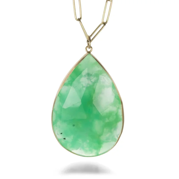 Australian Chrysoprase Pendant (Pendant Only)