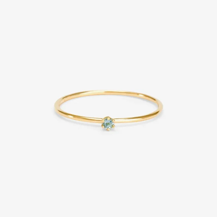 Baby Aquamarine Ring | R1601AQ