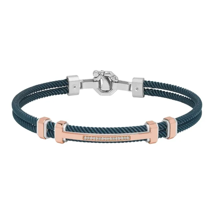 BARAKA White Diamond Men’s Bracelet (White Diamond 0.12 cts.)