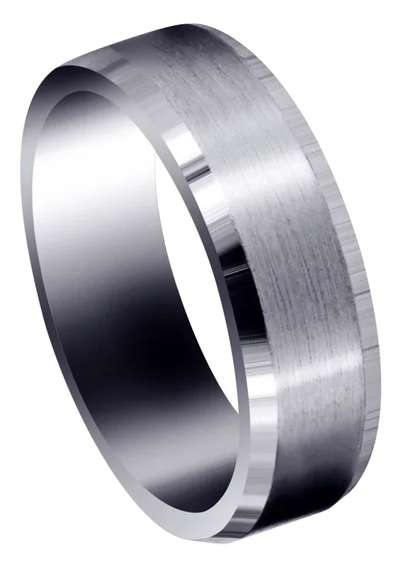 Basic Carved Celtic Mens Wedding Band | Satin Finish (Chase)