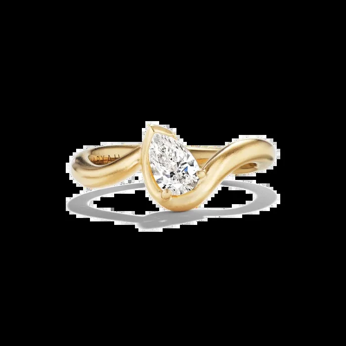 BB THELMA WHITE DIAMOND PINKY RING